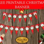 Free Printable Christmas Banner | Kreatívságok | Pinterest   Free Printable Christmas Banner