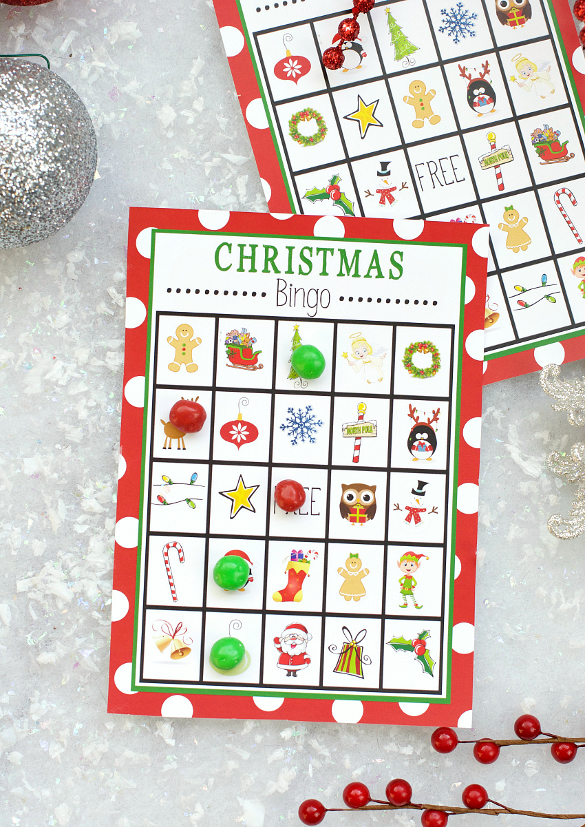 Free Printable Christmas Bingo Cards | Free Printable