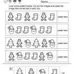 Free Printable Christmas Cookies Worksheet For Kindergarten   Free Printable Holiday Worksheets
