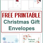 Free Printable Christmas Gift Envelopes | Envelopes | Free Christmas   Free Printable Envelopes