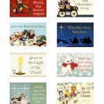 Free Printable Christmas Message Cards – Variety Sheet | Christmas   Free Printable Message Sheets