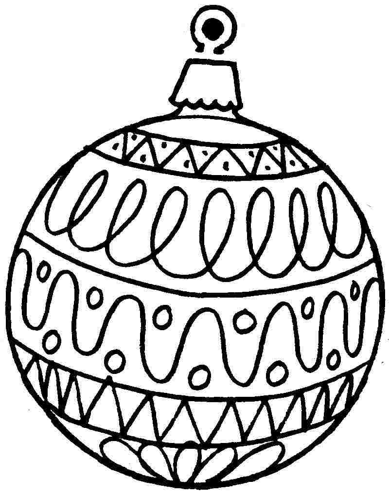 Free Printable Christmas Ornament Coloring Pages | Projects To Try - Free Printable Christmas Ornament Coloring Pages