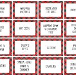 Free Printable Christmas Pictionary Cards – Festival Collections   Free Printable Christmas Pictionary Cards