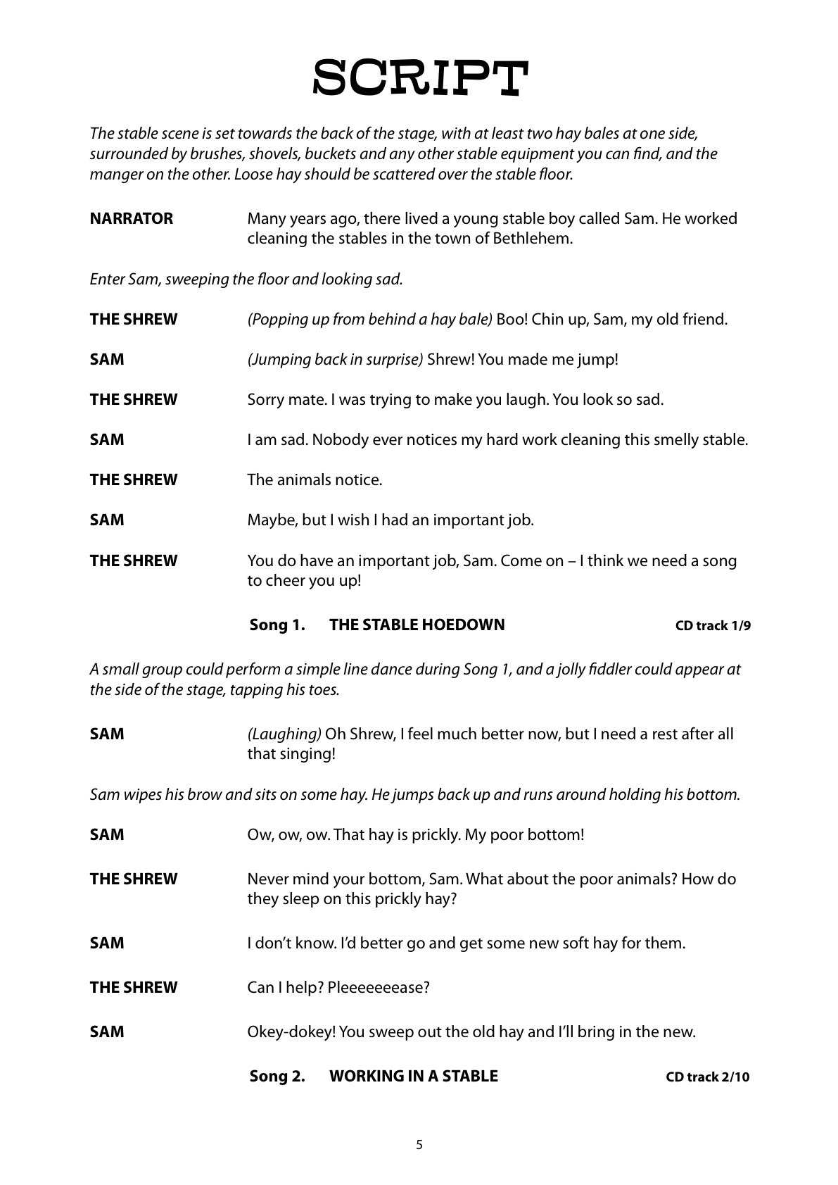 Free Printable Christmas Play Scripts – Festival Collections - Free Printable Play Scripts