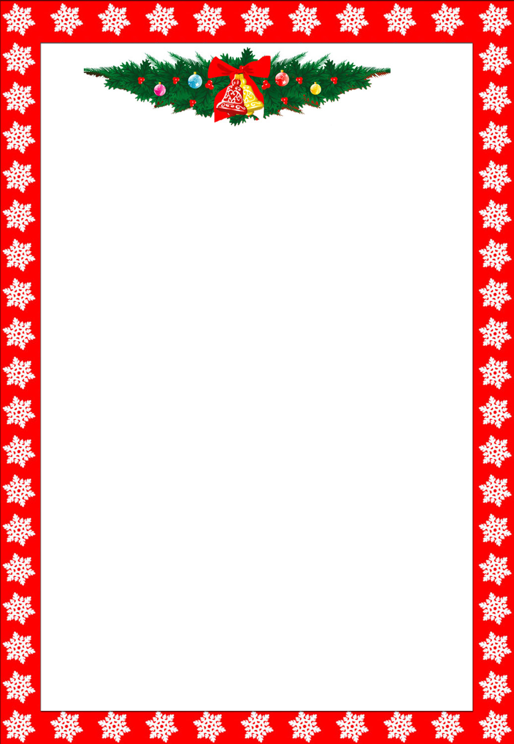 Free Printable Christmas Stationary Borders Trials Ireland - Free Printable Letterhead Borders