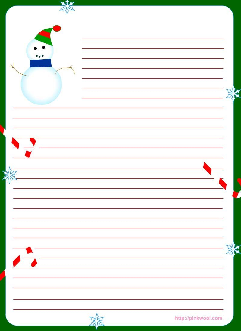 Free Printable Christmas Stationary | Stationary | Christmas - Free Printable Christmas Stationary