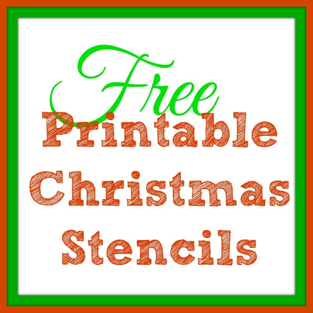 Free Printable Christmas Stencils – Christmas Tree Templates &amp;amp; Santa - Free Printable Christmas Cutouts