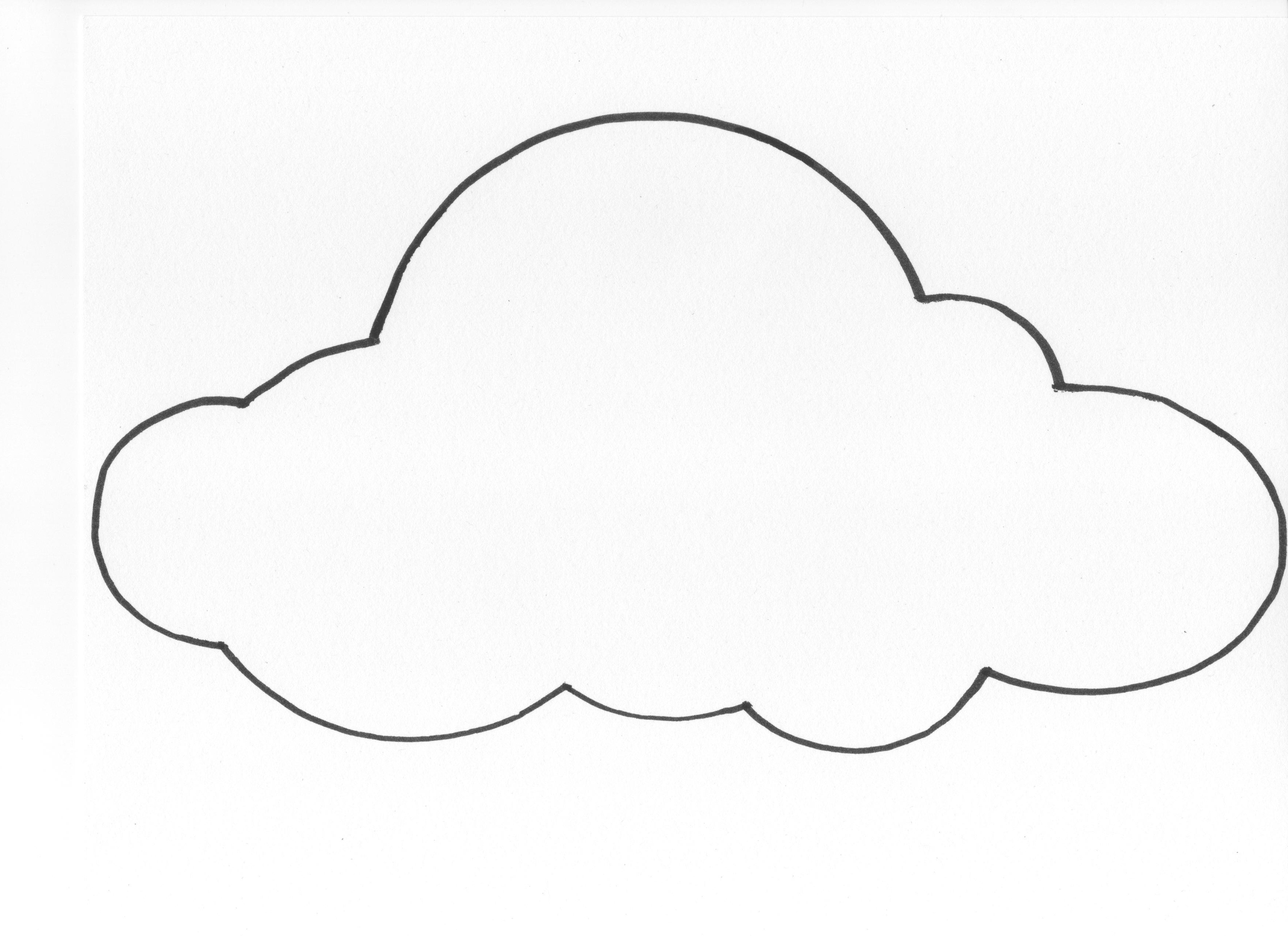 Free Printable Cloud Template, Download Free Clip Art, Free Clip Art - Free Printable Button Templates