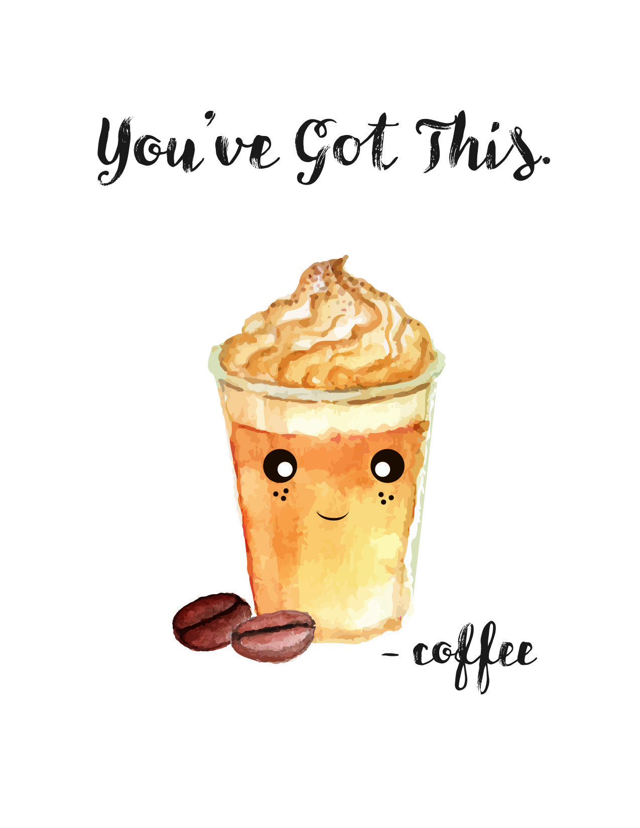 Free Printable Coffee Posters | Little Bitch | Coffee, Coffee Poster - Free Coffee Printable Art