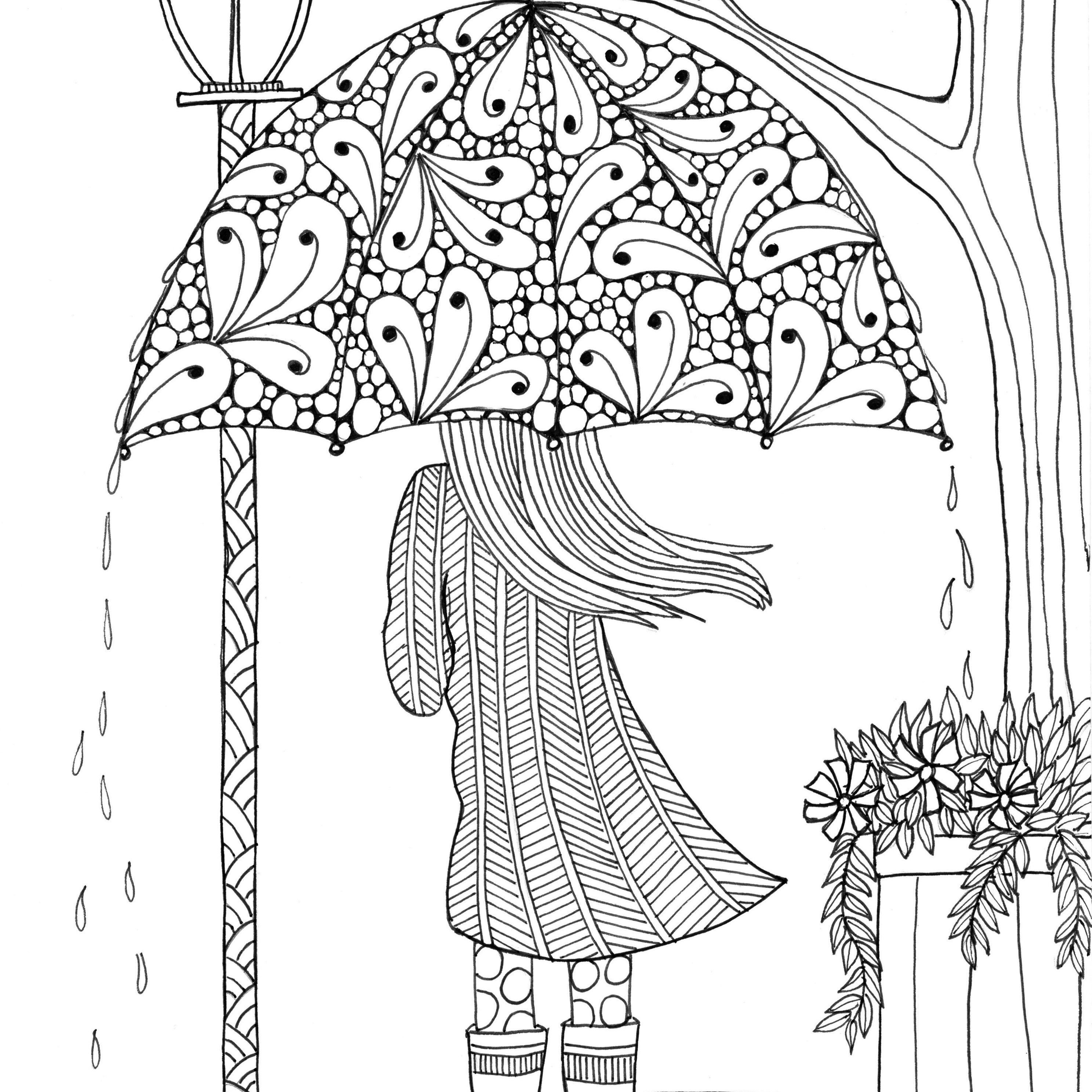 Free, Printable Coloring Pages For Adults - Free Printable Coloring Cards For Adults