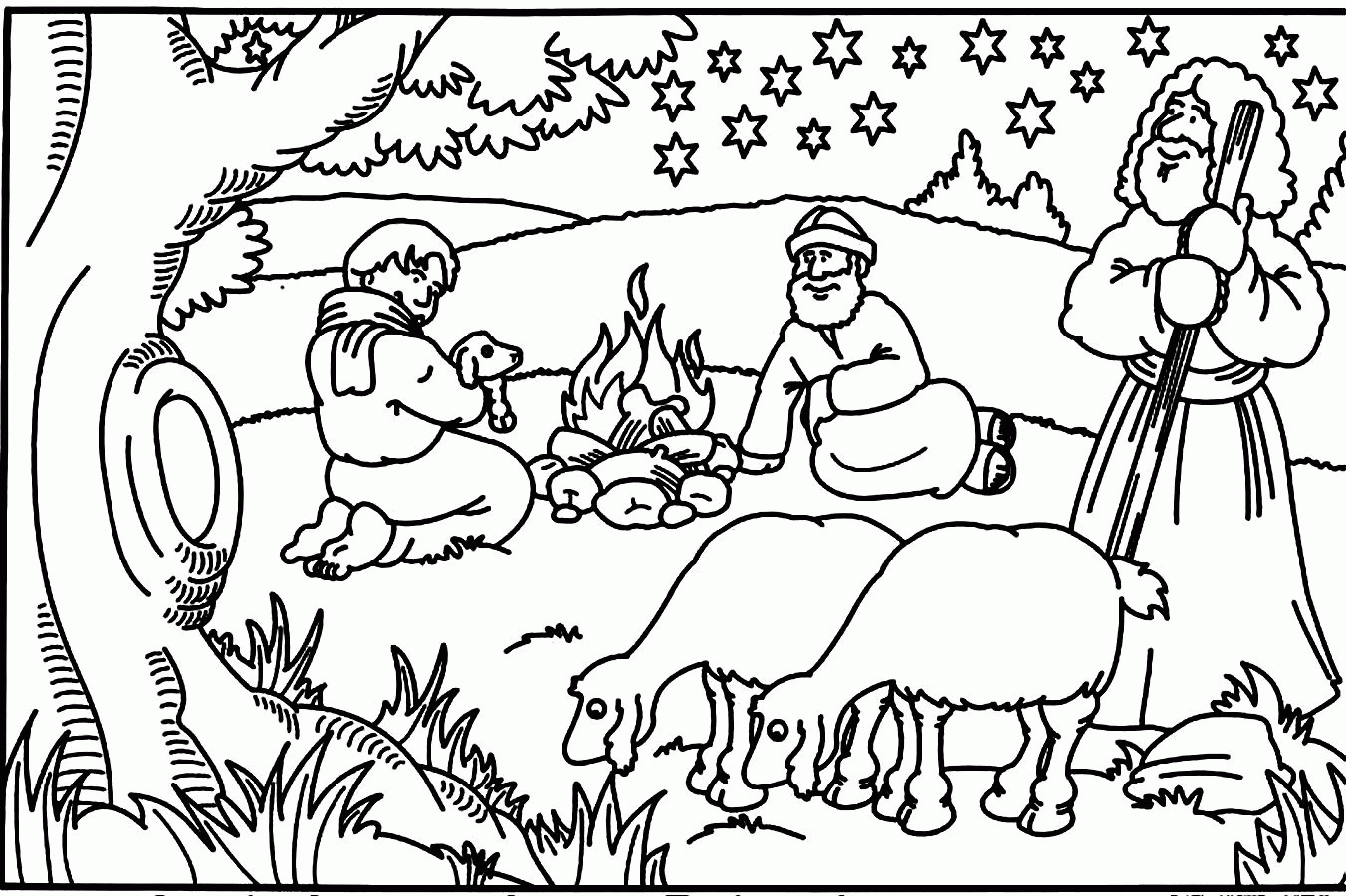 Free Printable Coloring Pages Of Creation Story - Coloring Home - Free Printable Bible Story Coloring Pages