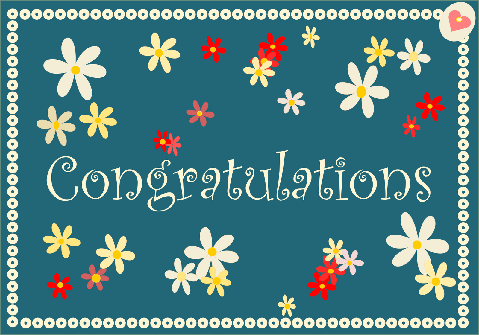 Free Printable Congratulations Cards In Retro Colors - Ausdruckbare - Free Printable Congratulations Cards