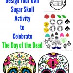 Free Printable Create A Sugar Skull For Day Of The Dead Activity   Free Printable Sugar Skull Day Of The Dead Mask