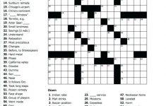 Free Printable Crossword Puzzle Maker Download