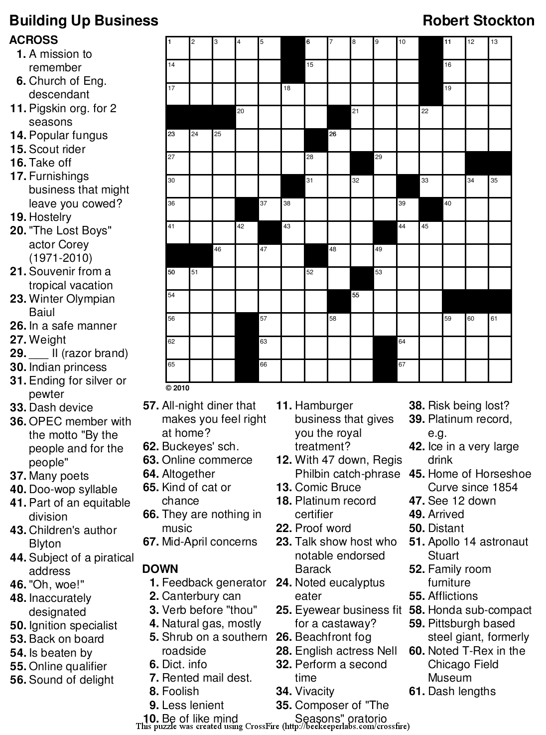 Free Printable Crossword Puzzles | Puzzles | Pinterest | Free - Free Printable Themed Crossword Puzzles