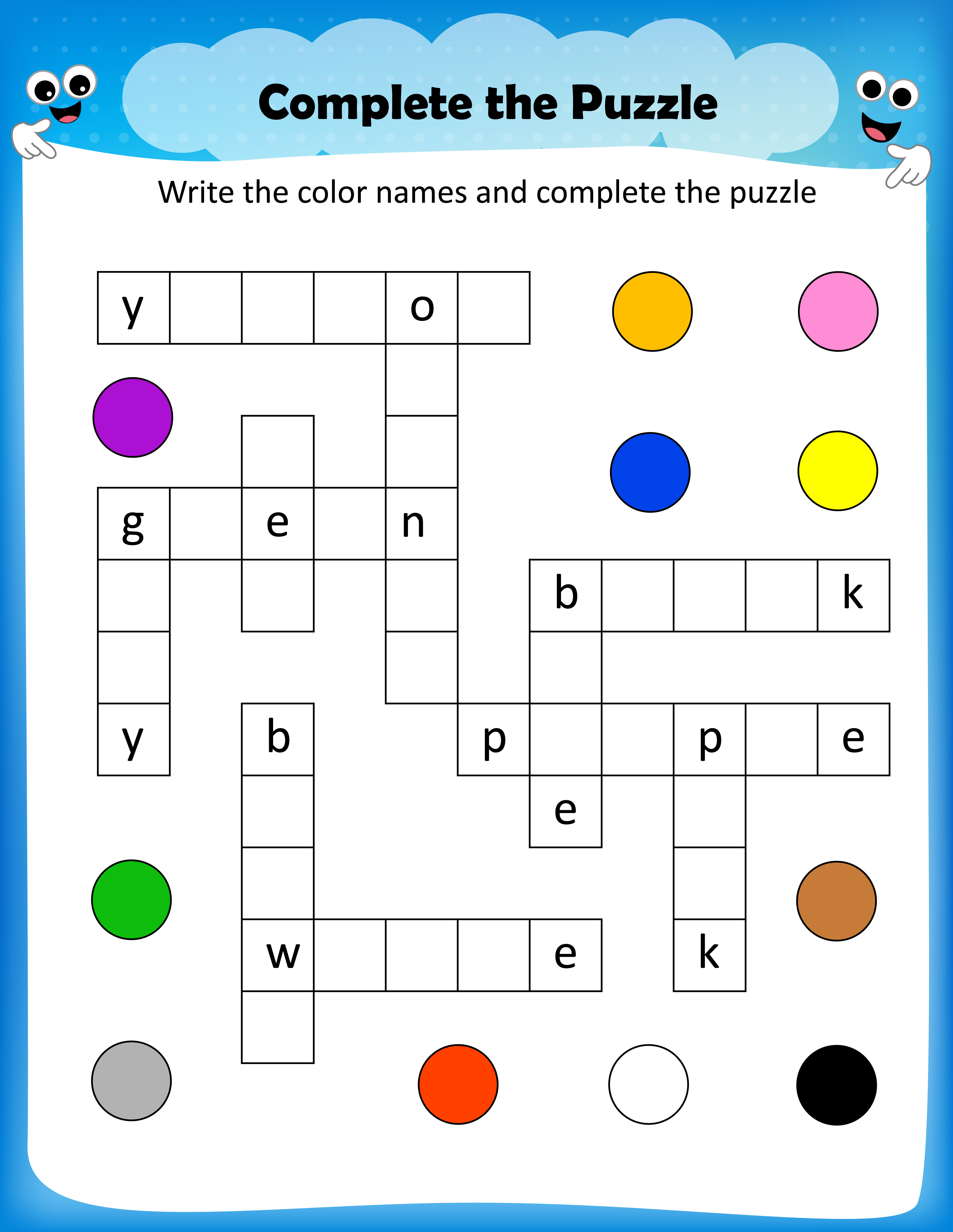 Free Printable Crosswords With Top 10 Benefits For Our Kids - Free Printable Puzzles For Kids