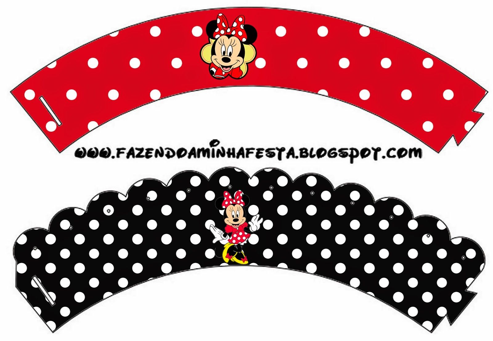 Free Printable Cupcake Wrappers. | C Cupcakes | Printables, Party - Free Printable Minnie Mouse Cupcake Wrappers