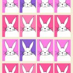 Free Printable Cute Bunny Planner Stickers   Hasensticker   Freebie   Free Printable Bunny Pictures