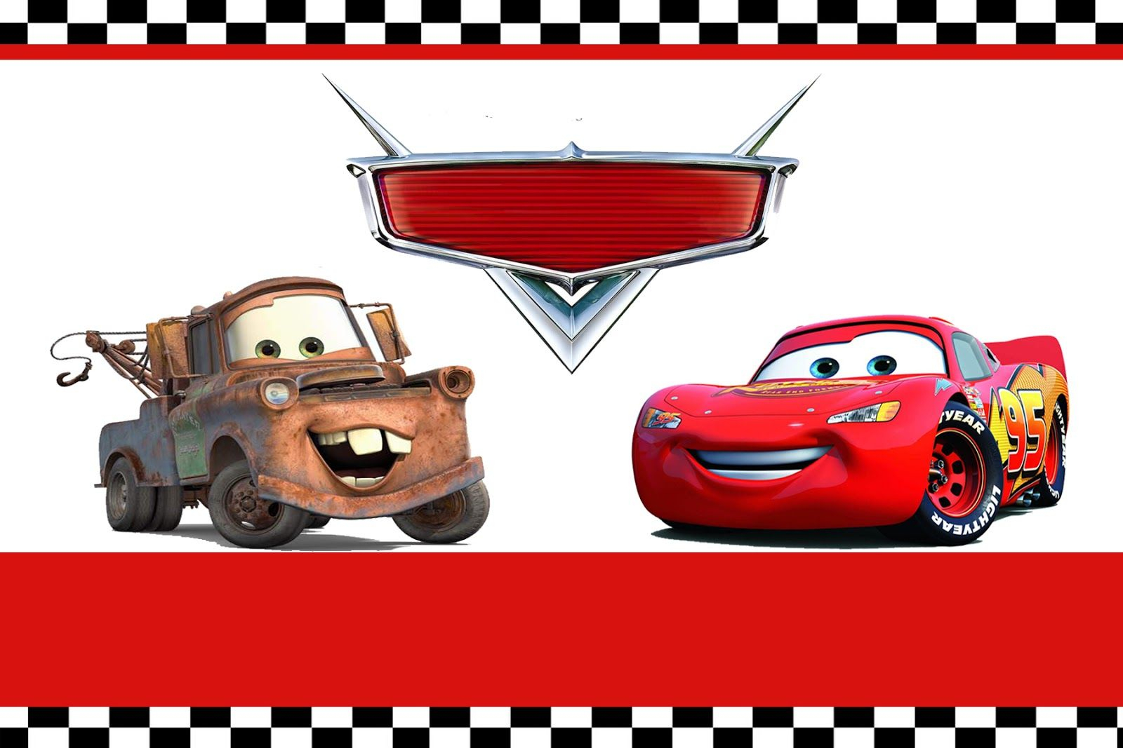 Free Printable Disney Cars Birthday Party Invitations Disney Cars - Free Printable Cars Food Labels