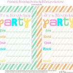 Free Printable Doll Birthday Party Invitations | Free Printable   Free Printable Birthday Party Invitations With Photo