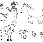 Free Printable Domestic Animals Coloring Pages Download | Coloring   Free Printable Farm Animals