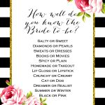 Free Printable Don't Say Wedding Game … | Wedding Planning | Pinte…   How Well Does The Bride Know The Groom Free Printable