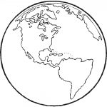 Free Printable Earth Coloring Pages For Kids | Chainimage   Free Printable Earth Pictures