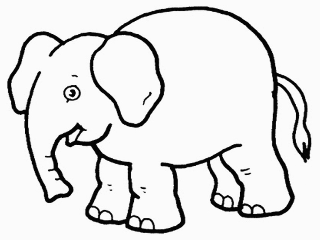 Free Printable Elephant Coloring Pages For Kids For Elephant - Free Printable Elephant Pictures