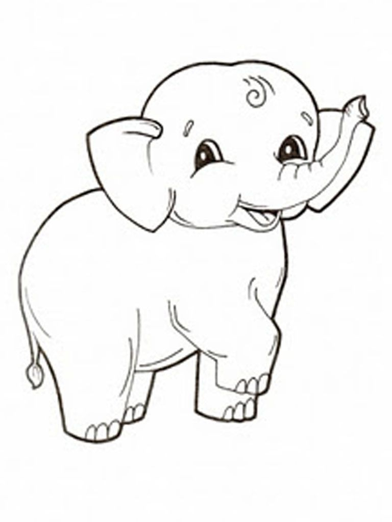 Free Printable Elephant Coloring Pages For Kids | Let&amp;#039;s Color - Free Printable Elephant Pictures