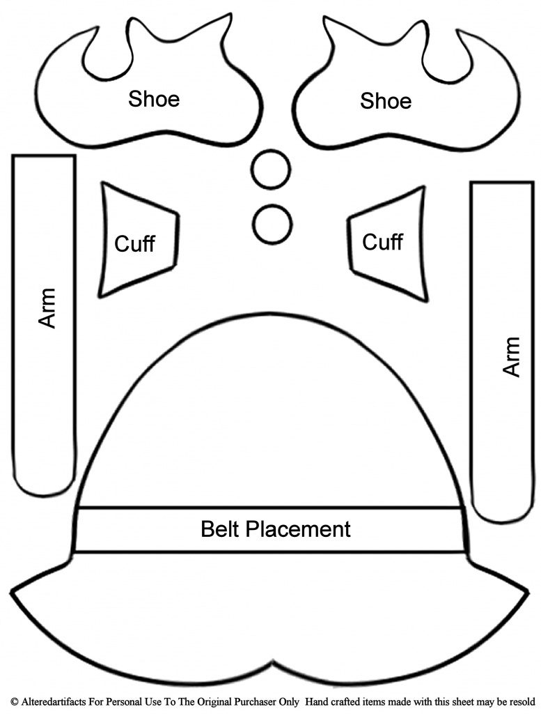 Free Printable Elf Pattern | Free Printable - Free Printable Elf Pattern