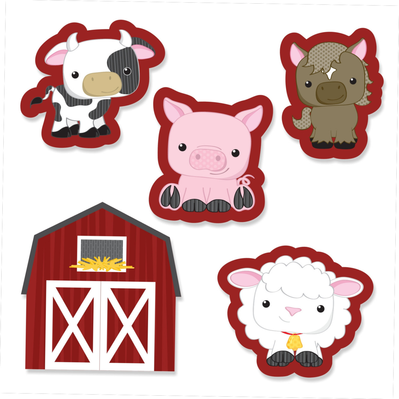 Free Printable Farm Animal Cutouts 2018 – Ilcorrieredispagna - Free Printable Farm Animal Cutouts