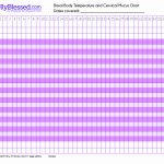 Free Printable Fertility Calendar 10 Best Images Of Basal   Free Printable Fertility Chart