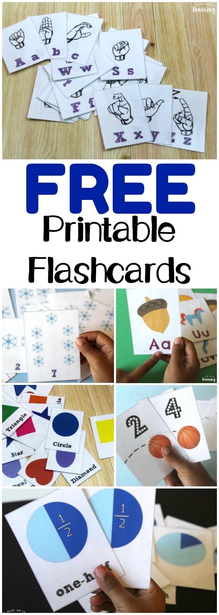 Free Printable Flashcards - Look! We&amp;#039;re Learning! - Free Printable Flashcards For Toddlers