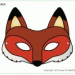 Free Printable Fox Mask Template | Free Printable   Free Printable Fox Mask Template