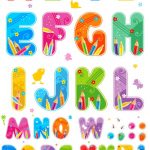 Free Printable Funny Alphabet Letters | Summer Alphabet Vector Set   Free Printable Clip Art Letters