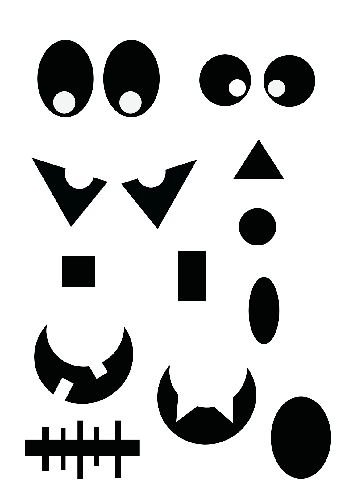 Free Printable Ghost Faces, Download Free Clip Art, Free Clip Art On - Free Printable Halloween Face Masks
