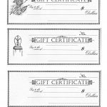 Free Printable   Gift Certificates | Craft Ideas | Pinterest | Free   Free Printable Gift Cards