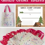 Free Printable Girls Camp Award Certificate   Free Printable Camp Certificates