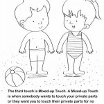 Free Printable Good Touch Bad Touch Coloring Book | Free Printable   Free Printable Good Touch Bad Touch Coloring Book
