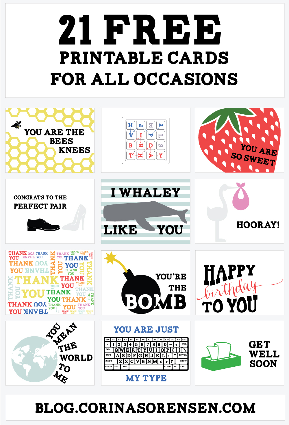 Free Printable Greeting Cards For All Occasions | Download Them Or Print - Free Printable Cards For All Occasions