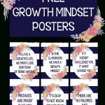 Free Printable Growth Mindset Posters For Your Classroom! Loving The   Free Printable Posters For Teachers