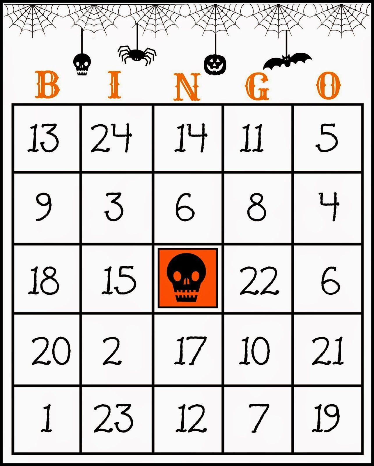 Free Printable Halloween Bingo Game | Halloween! The Best &amp;#039;unholiday - Free Printable Halloween Bingo Cards