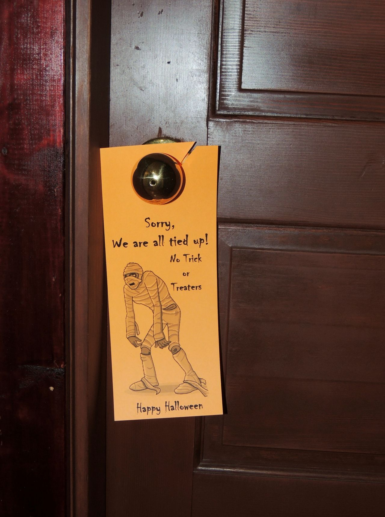 Free Printable Halloween Door Hanger For Your Apartment Community - Halloween Door Hangers Free Printable