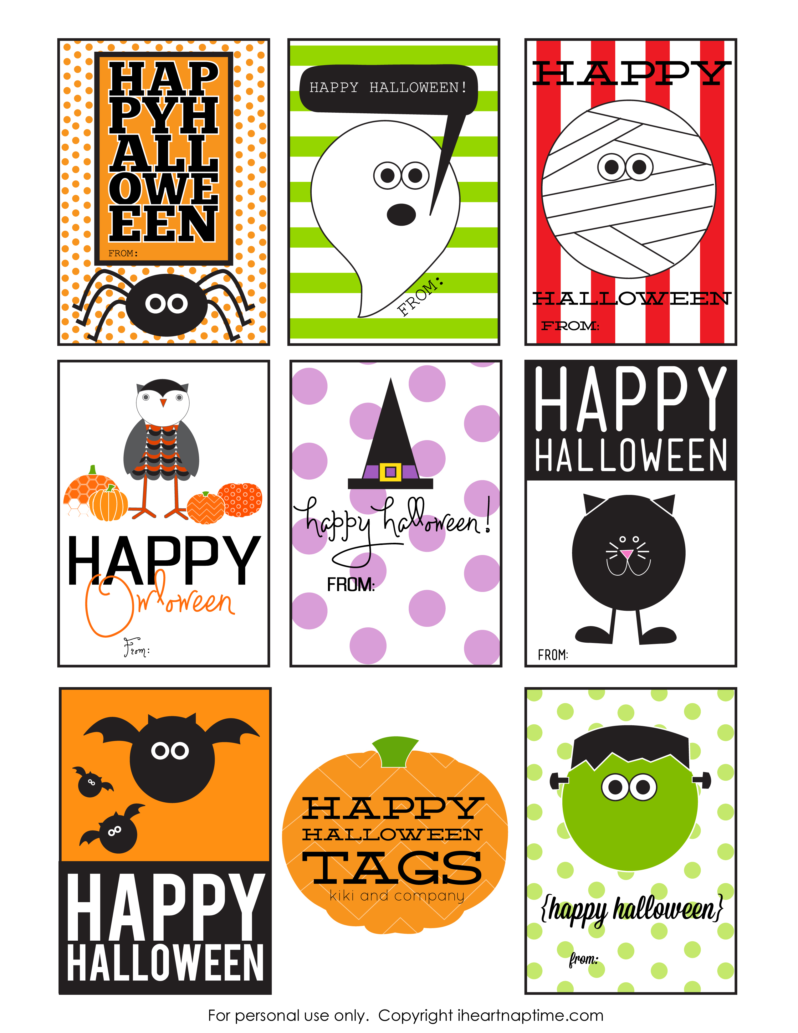 Free Printable Halloween Food Tags - 7.20.kaartenstemp.nl • - Free Printable Halloween Labels