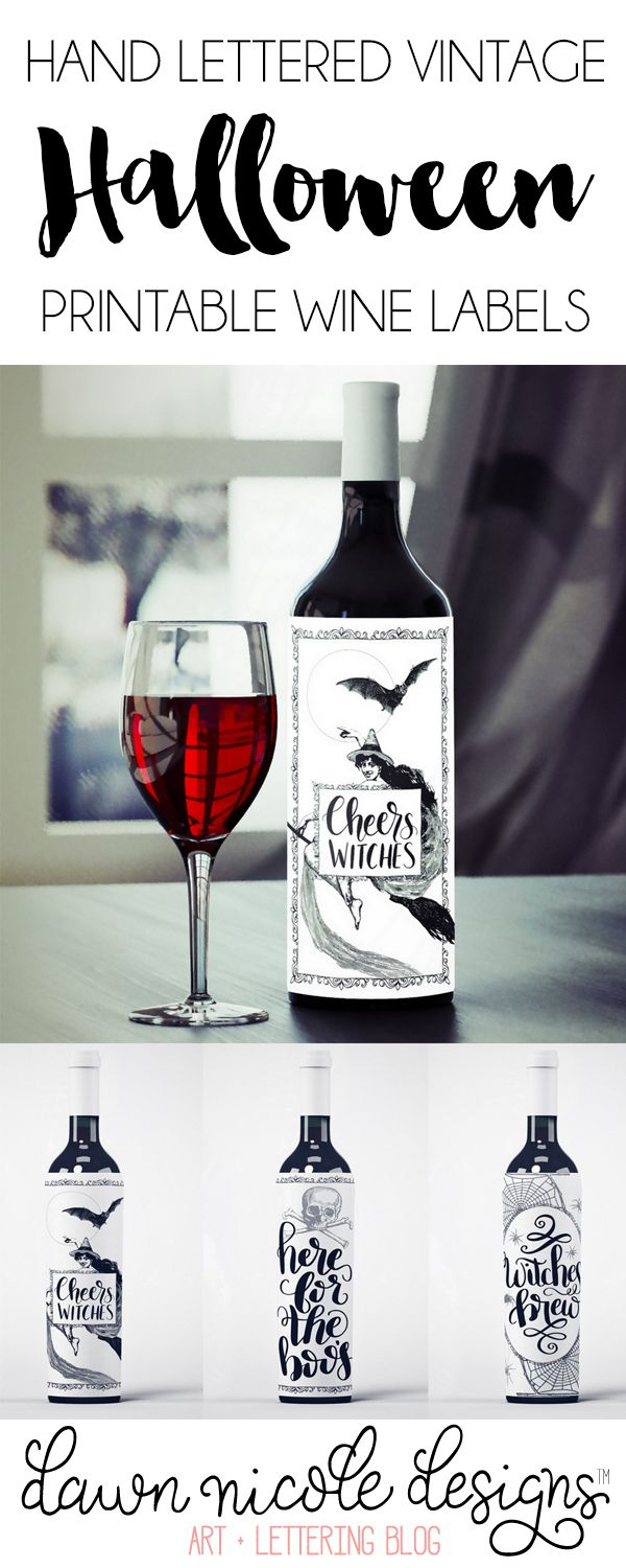 Free Printable Halloween Wine Bottle Labels | Ultimate Diy Board - Free Printable Wine Labels With Photo