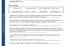 Free Printable Health Worksheets For Middle School