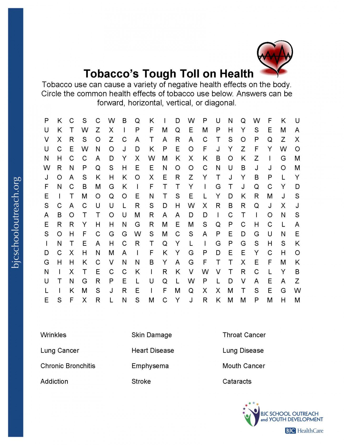 Free Printable Health Worksheets For Middle School | Lostranquillos - Free Printable Health Worksheets For Middle School