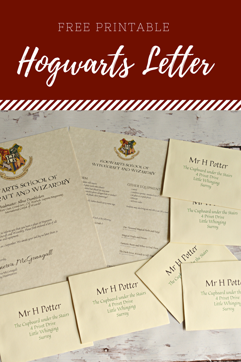 Free Printable Hogwarts Letter | &amp;quot;after All This Time? Always - Hogwarts Acceptance Letter Template Free Printable