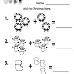 Free Printable Holiday Worksheets | Free Printable Kindergarten   Free Printable Christmas Activities