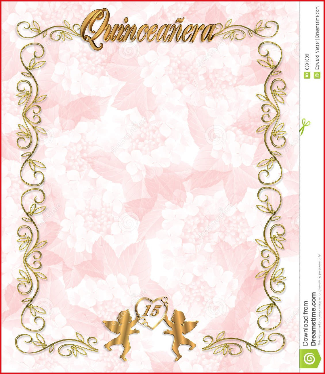 Free Printable Invitation Templates For Word - Template #4818 | Jay - Free Printable Quinceanera Invitations
